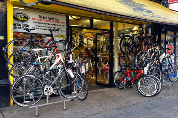 Cycle Store Shepherd's Bush, London
