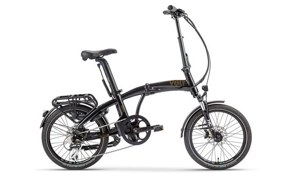 Volt Metro Black Folding E-bike