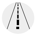 Icon for distance for Kensington